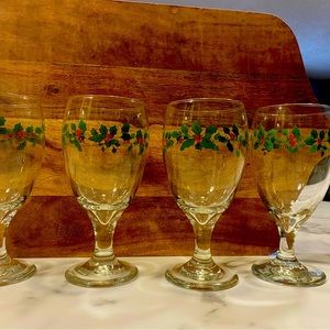 Vintage Libby goblets